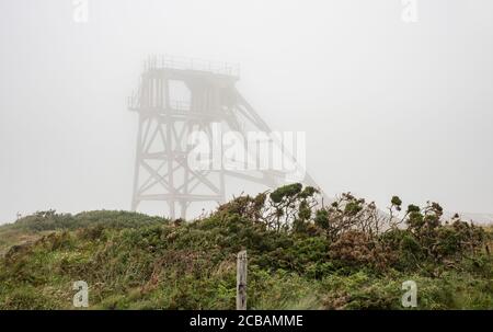 Botallack Tin Mine, Botallack, Cornwall, Royaume-Uni Banque D'Images