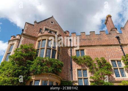 Kent-août-2020-Angleterre- vue sur les jardins du château de Chilham Banque D'Images