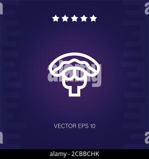 pioche l'icône vectorielle illustration moderne Illustration de Vecteur