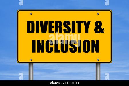 Diversité et inclusion Banque D'Images