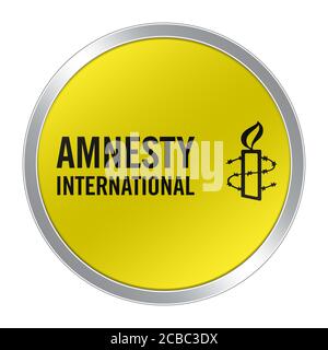 Symbole du logo d'Amnesty International Banque D'Images