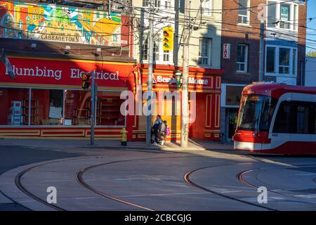 Toronto Cabbagetown. Banque D'Images