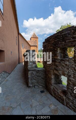 Château de Jurisics à Koszeg, Hongrie. Banque D'Images