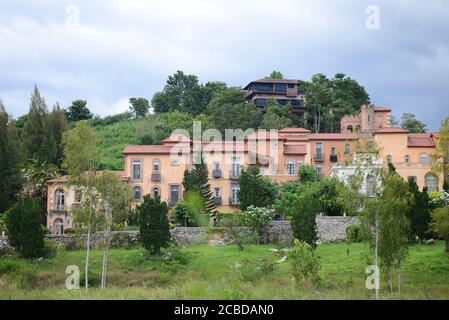 NAKHON RATCHASIMA, THAÏLANDE – 9 AOÛT 2020 : style italien de la vallée de Toscana à khao yai Banque D'Images