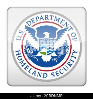 Département de la sécurité intérieure des États-Unis Banque D'Images