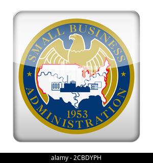 Small Business Administration SGB icône logo Banque D'Images