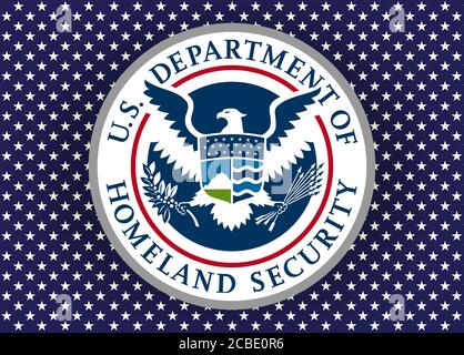 Département de la sécurité intérieure des États-Unis DHS Banque D'Images