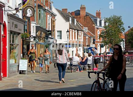 Wednesday Market, une place dans la ville de Beverley, East Yorkshire, Angleterre Royaume-Uni Banque D'Images