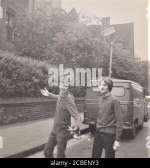 Ronnie Lane et Steve Marriott of the Small faces, 1965 Banque D'Images