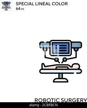 Icône de vecteur simple de chirurgie robotique. Icônes de chirurgie robotique pour votre projet d'affaires Illustration de Vecteur