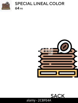 Icône de vecteur simple sac. Sacs icônes pour votre projet d'affaires Illustration de Vecteur