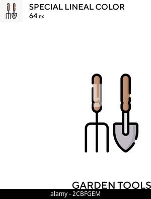 Outils de jardin icône vecteur simple. Icônes d'outils de jardin pour votre projet d'entreprise Illustration de Vecteur