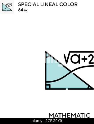 Icône mathématique de vecteur simple. Icônes mathématiques pour votre projet d'entreprise Illustration de Vecteur