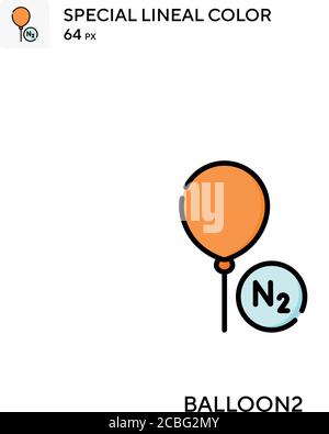 Icône de vecteur simple Balloon2. Balloon2 icônes pour votre projet d'entreprise Illustration de Vecteur