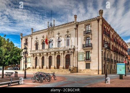 Palacio Capitania - Musée militaire, Burgos, Castille et Leon, Espagne Banque D'Images