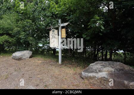 Repères historiques Setauket long Island New York Banque D'Images