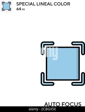 Icône de vecteur de couleur spécial de mise au point automatique. Icônes de mise au point automatique pour votre projet d'entreprise Illustration de Vecteur