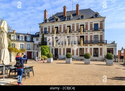 France, Loir et cher, Vallée de la Loire classée au patrimoine mondial de l'UNESCO, Blois, Maison de la Magie Robert-Houdin, musée spécialisé dans l'illusion et la communication Banque D'Images