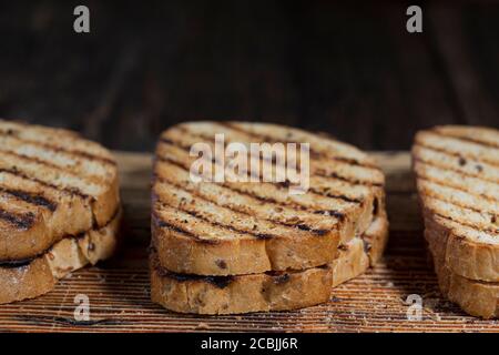 Pain de grain pour des sandwichs sains manger sainement, gros plan Banque D'Images