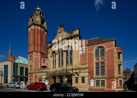 Victoria Hall lieu de culte méthodiste Sheffield centre-ville Grade II bâtiment classé Banque D'Images