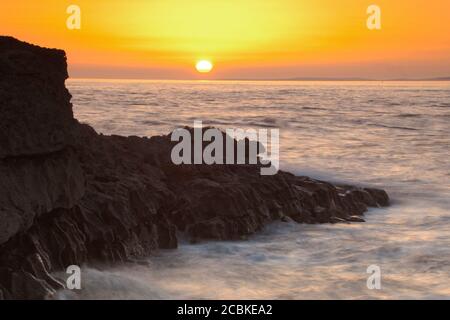 Rest Bay, Porthcawl, pays de Galles du Sud, Royaume-Uni Banque D'Images