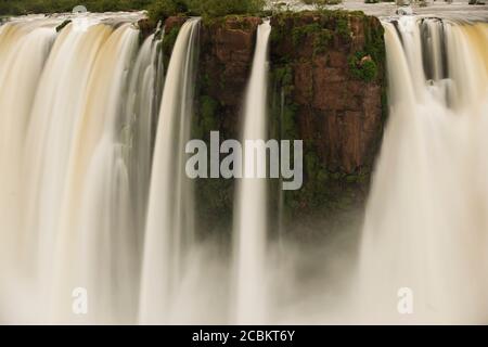 Garganta del diablo, chutes d'Iguazu, Parc national d'Iguazu, Argentine Banque D'Images