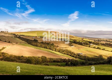 Paysage de terrain, comté de Kerry, Irlande Banque D'Images