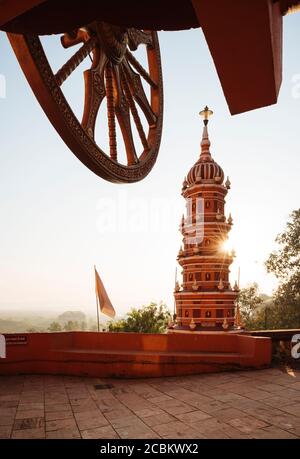 Maruti temple, Panjim, Goa, Inde Banque D'Images