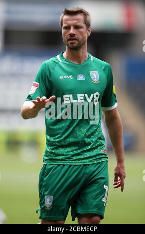 Julian Borner de Sheffield Wednesday lors du match de championnat Sky Bet au Liberty Stadium, Swansea. Banque D'Images