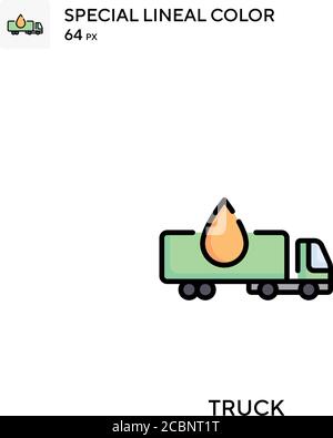 Icône de vecteur de couleur spécial chariot. Icônes de chariot pour votre projet d'entreprise Illustration de Vecteur