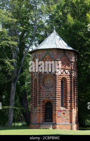 Gothique Ossuary, Doberan Minster, Bad Doberan, Mecklenburg-Ouest Pomerania, Allemagne Banque D'Images