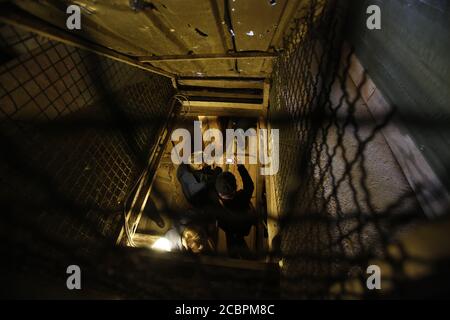 Le tunnel de Sarajevo était un tunnel construit entre mars et Juin 1993 pendant le siège de Sarajevo au milieu De la guerre de Bosnie Banque D'Images