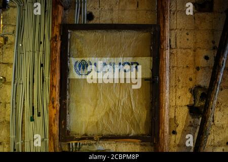 Le tunnel de Sarajevo également connu sous le nom de tunnel de sauvetage était Un tunnel construit entre mars et juin 1993 pendant le Siège de Sarajevo au milieu de Banque D'Images