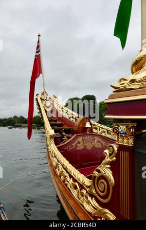 Spectacle nautique traditionnel, Henley Banque D'Images