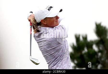 Stacy Lewis aux États-Unis pendant la troisième journée de l'Aberdeen Standard Investments Ladies Scottish Open au Renaissance Club, North Berwick. Banque D'Images