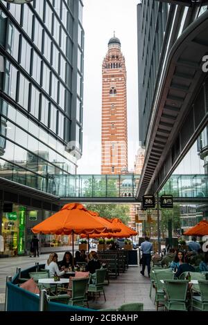 Cardinal place - un développement de commerces et de bureaux à Londres, près de la gare Victoria et en face de la cathédrale de Westminster Banque D'Images