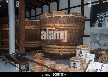 Musée Hakushika Memorial Sake à Nishinomiya, Japon Banque D'Images