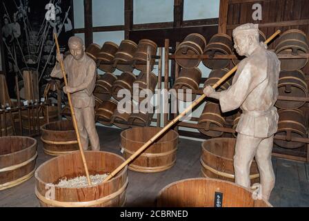 Musée Hakushika Memorial Sake à Nishinomiya, Japon Banque D'Images