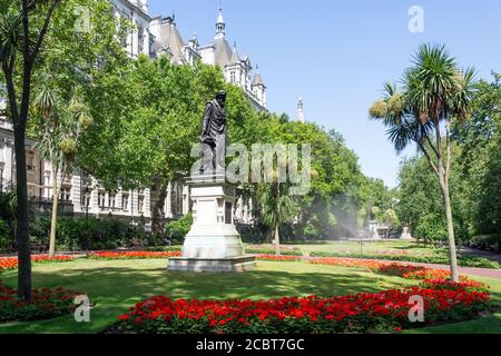 Whitehall Gardens, Victoria Embankment, Cité de Westminster, Grand Londres, Angleterre, Royaume-Uni Banque D'Images