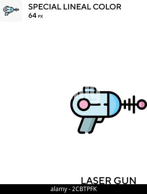 Pistolet laser icône de vecteur de couleur spécial. Icônes de pistolet laser pour votre projet d'entreprise Illustration de Vecteur