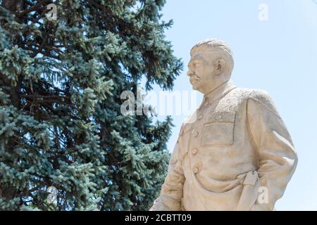 Gori, Géorgie - Statue de Joseph Staline au Musée Staline à Gori, Shida Kartli, Géorgie. Gori est la ville natale de Joseph Staline. Banque D'Images