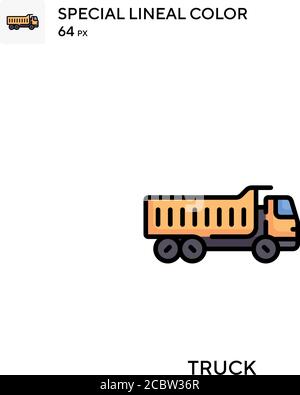 Icône de vecteur de couleur spécial chariot. Icônes de chariot pour votre projet d'entreprise Illustration de Vecteur