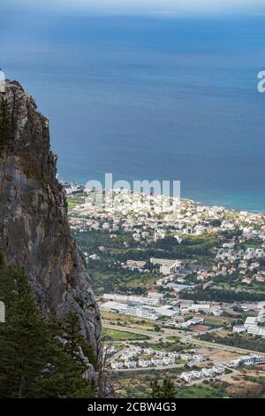 Kyrenia, Girne, Stadtansicht, Türkische Republik Nordzypern Banque D'Images