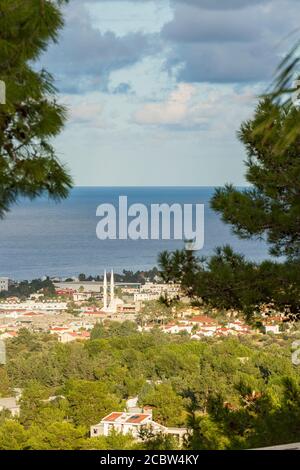 Kyrenia, Girne, Stadtansicht, Türkische Republik Nordzypern Banque D'Images