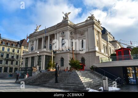 Opéra de Zurich Banque D'Images