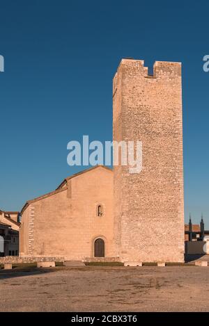 Iglesia de San Martín à cuellar espagne Banque D'Images