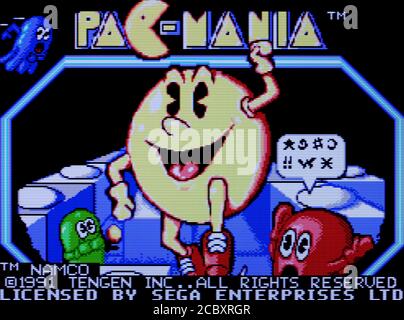 pac mania sega master system