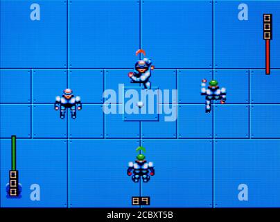 1992 Bitmap Brothers Sega Master Système Scifi Football Speedball 2 Allemagne eB 1992 Bitmap Brothers Sega Master Système Scifi Football Speedball 2 Allemagne eB