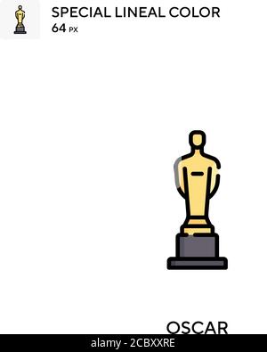 Icône de vecteur de couleur spécial OSCAR. Icônes Oscar pour votre projet d'entreprise Illustration de Vecteur