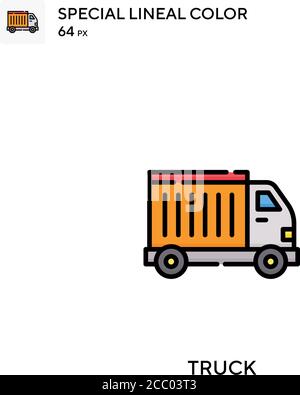 Icône de vecteur de couleur spécial chariot. Icônes de chariot pour votre projet d'entreprise Illustration de Vecteur